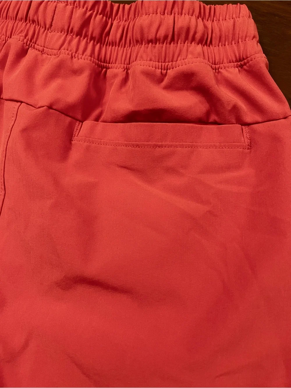 (FA) Coral Pink Water Shorts – Girls Size M (8)